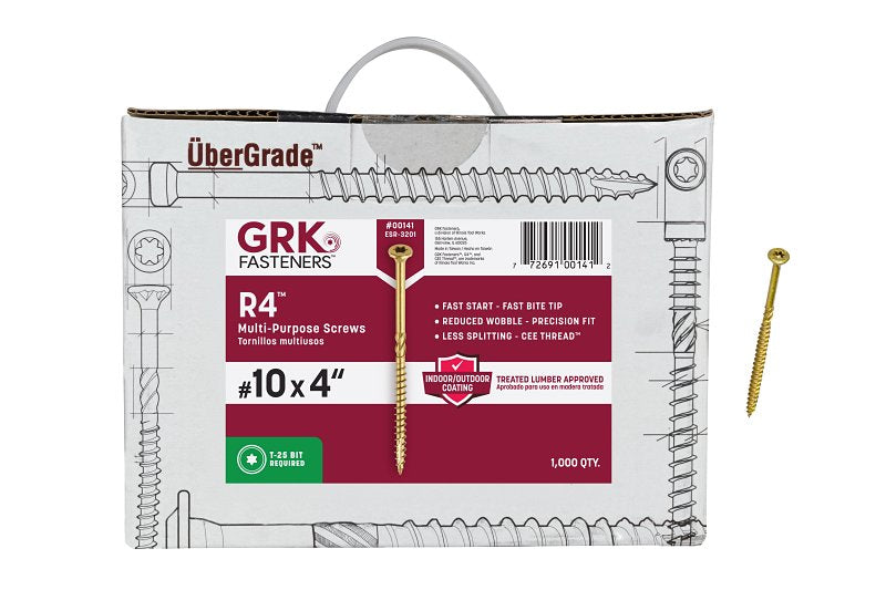 GRK Fasteners R4 00141 Framing and Decking Screw