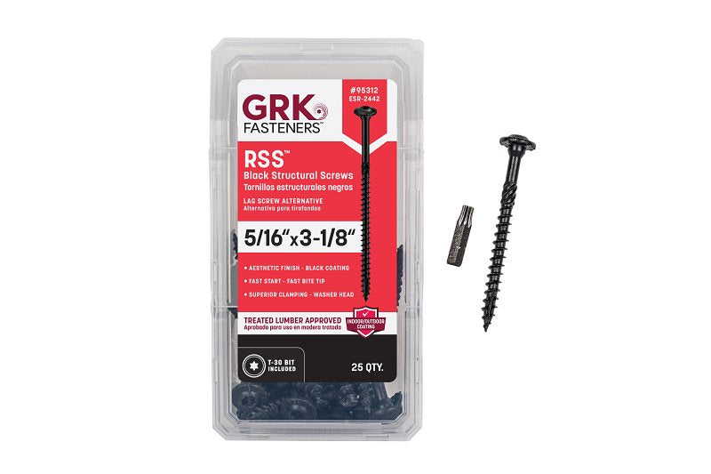GRK Fasteners RSS Series 95312 Structural Screw