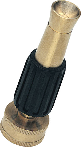 Melnor Heavy-Duty Metal Twist Nozzle, Brass, 4 in - Nozzles