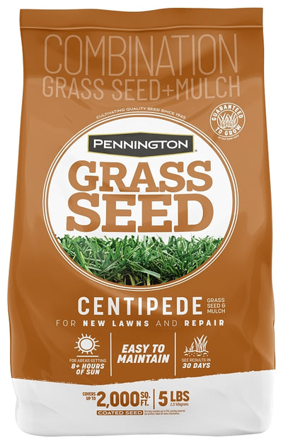 Pennington 100081628 Centipede Grass Seed and Mulch