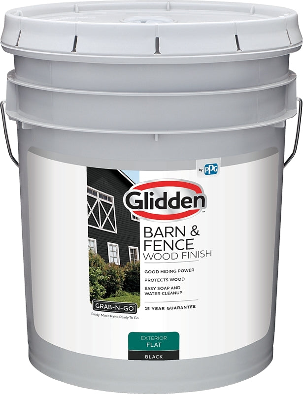 Glidden GLBFEX10BL05 Barn and Fence Paint