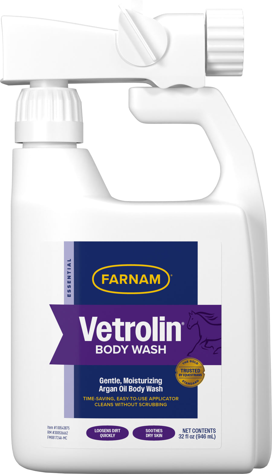Farnam Vetrolin Body Wash, 32 oz - Shampoo