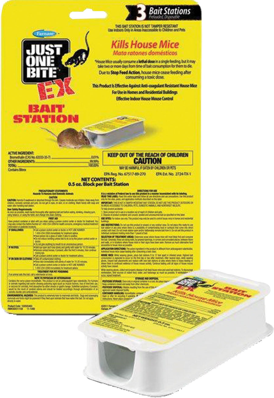Just One Bite Ex Bait Station, 3 pk