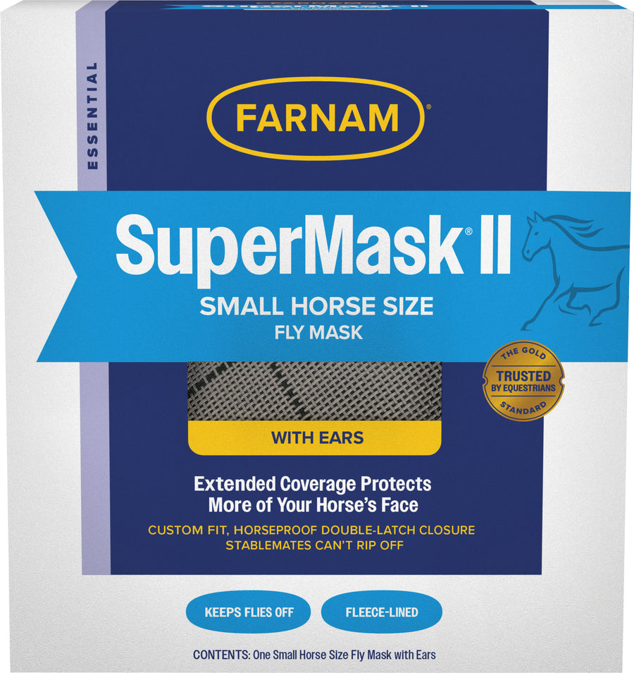 Farnam Supermask II Classic W/Ears, Asst, SM - Fly Masks
