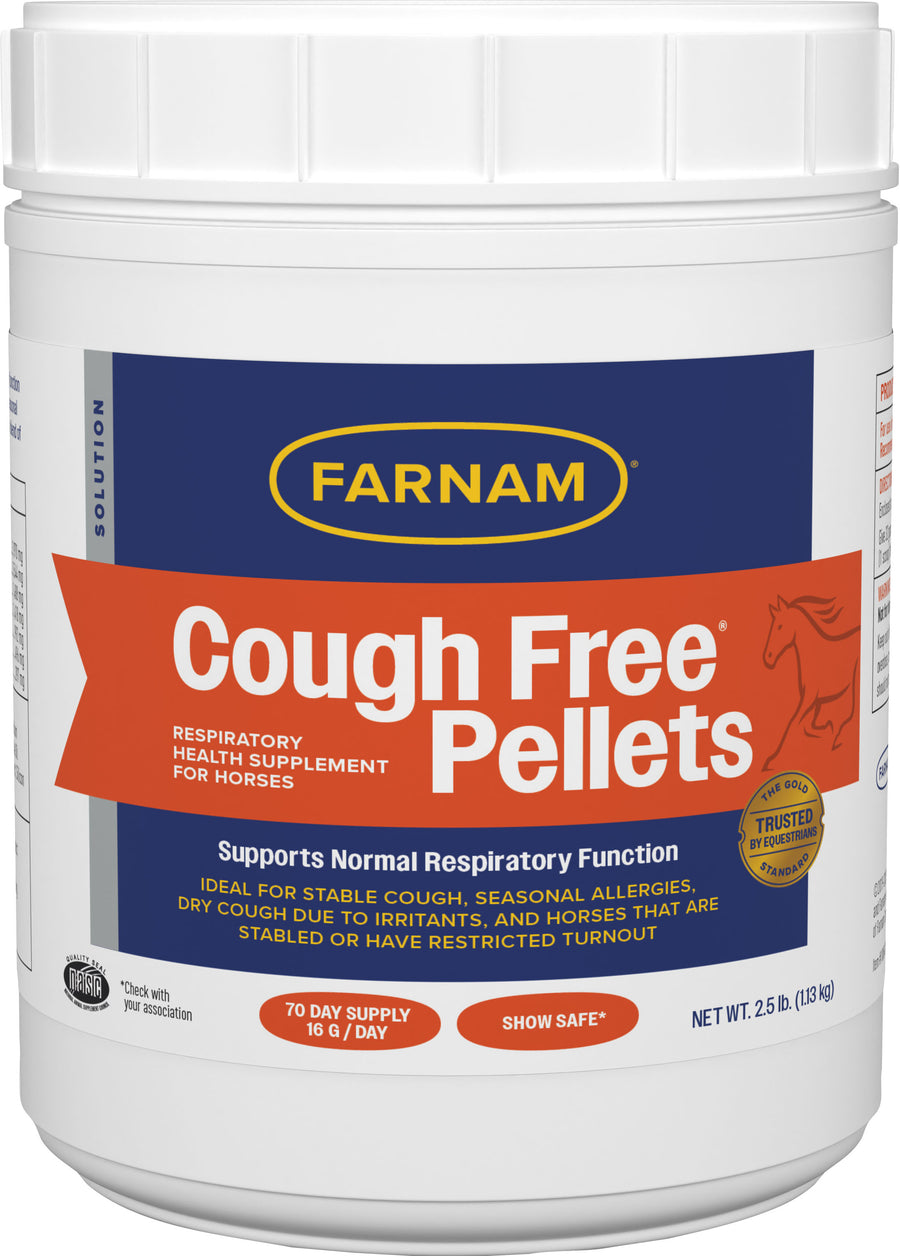 Farnam Cough Free Equine Respiratory Pellets, 2.5 lb