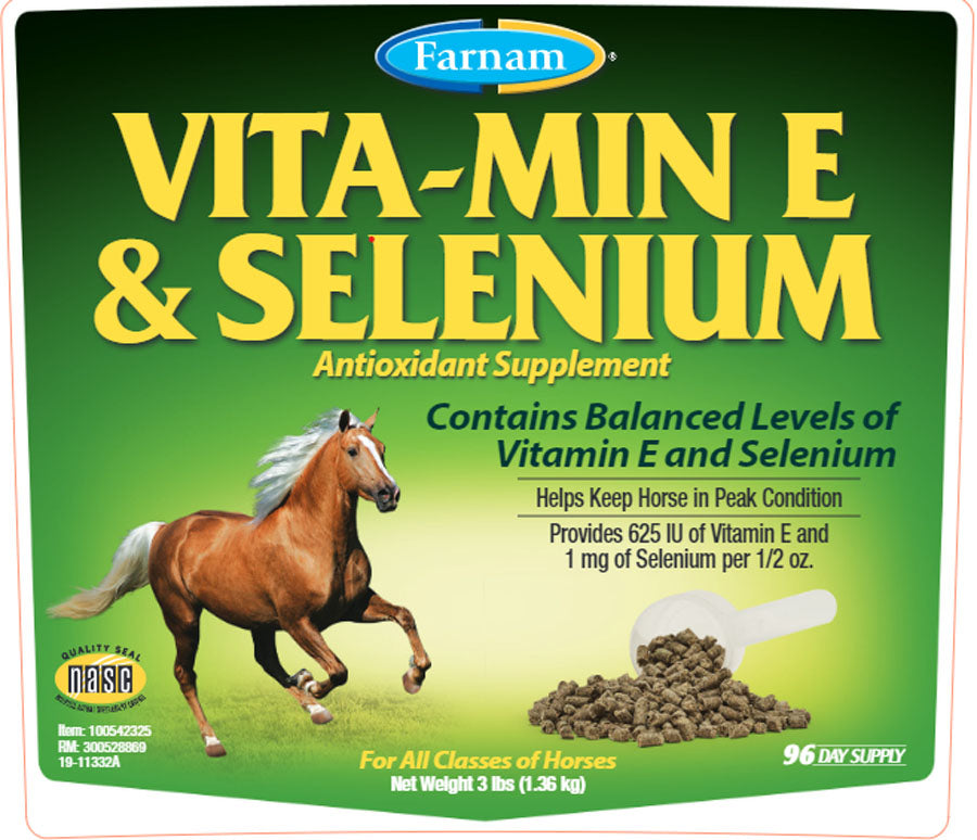 Farnam Vita-Min E & Selenium, 3 lb - Vitamin E/ Selenium