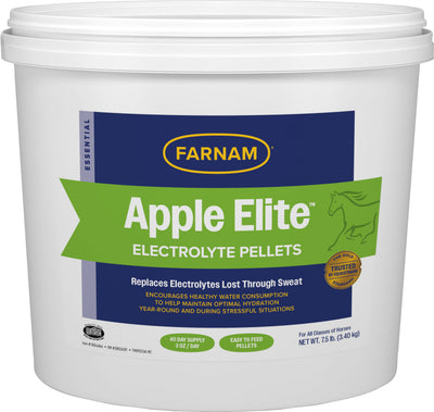 Farnam Apple Elite Electrolyte Pellets, Apple, 7.5 lb - Electrolytes
