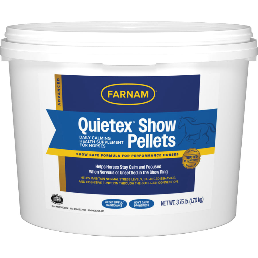 Farnam Quietex Show Pellets, 3.75 lb - Calming