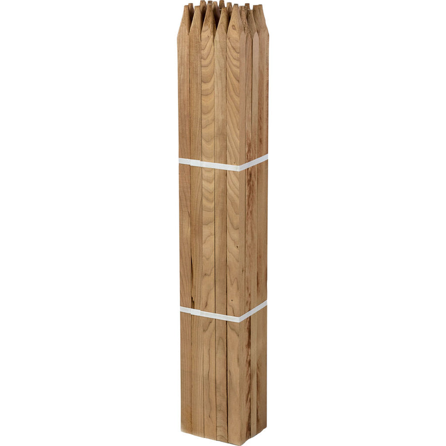Eaton Wooden Garden Stake, 1x1 in - 3 ft - Stakes and Supports