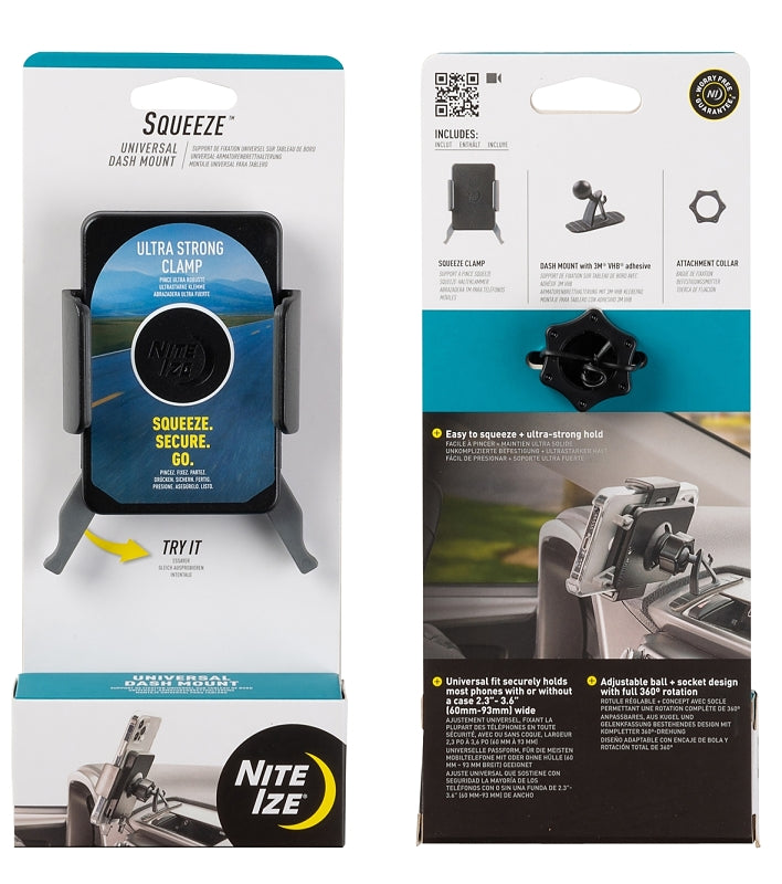 Nite Ize Squeeze SUDK-01-R8 Universal Dash Mount