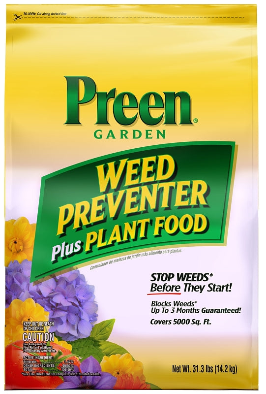 Preen 2164256 Weed Preventer Plus Plant Food