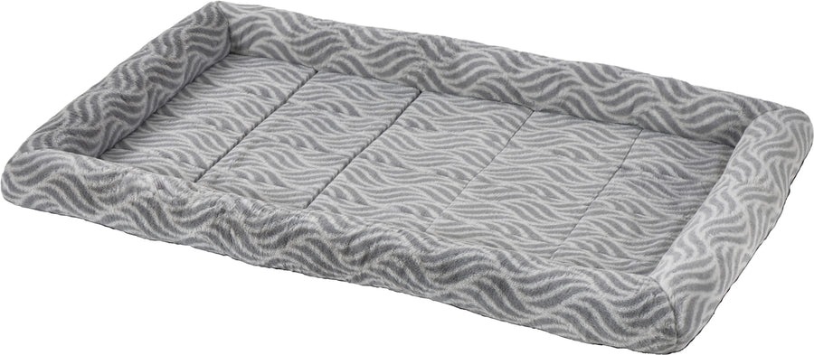 Midwest Homes Quiet Time Deluxe Wave Pet Bed, Gray, 48 in - Beds
