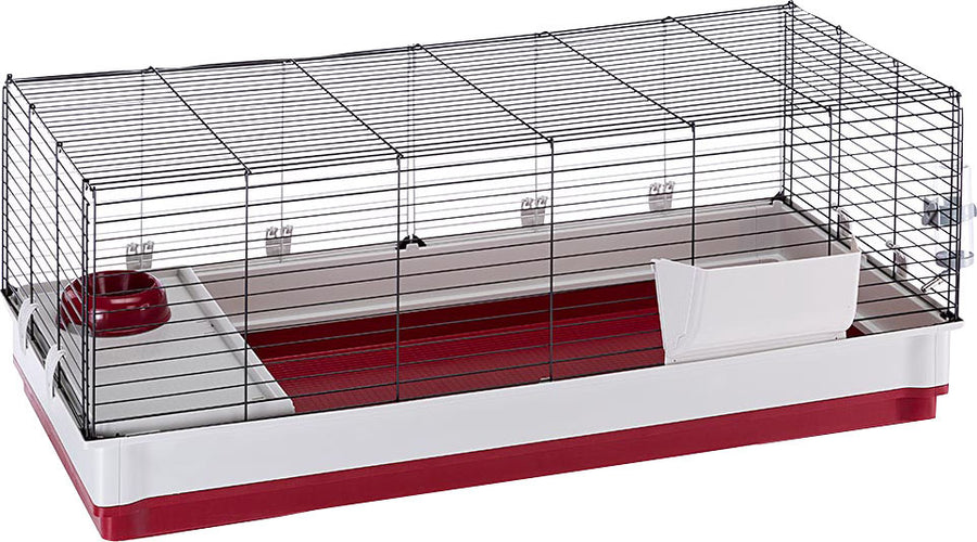 Midwest Rabbit Cage Plastic, Burgundy, XL - General Cage