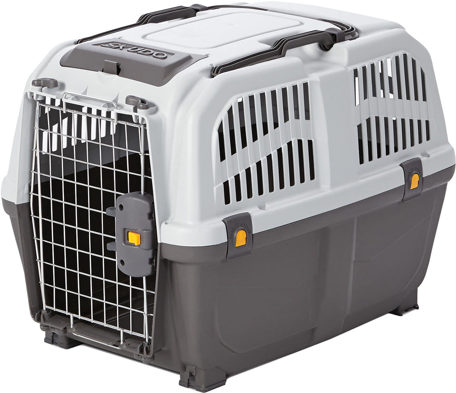Midwest Homes Skudo Travel Carrier, Gray, 27 in - Resin