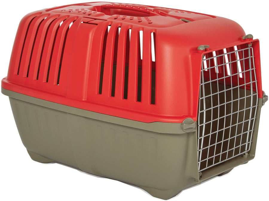 Midwest Homes Spree Travel Carrier, Red, 24 in - Resin