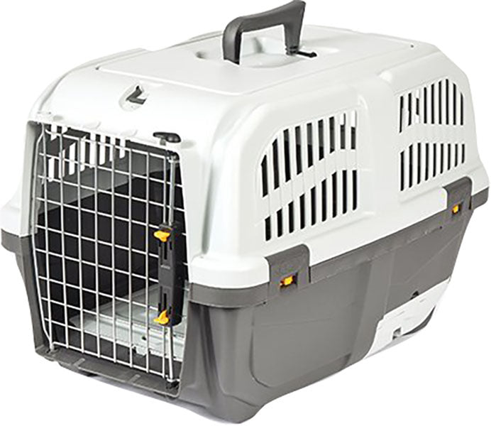 Midwest Homes Skudo Travel Cat Carrier, Gray, 24 in - Resin