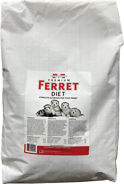 Marshall Premium Ferret Diet Complete Nutrition, 35 lb