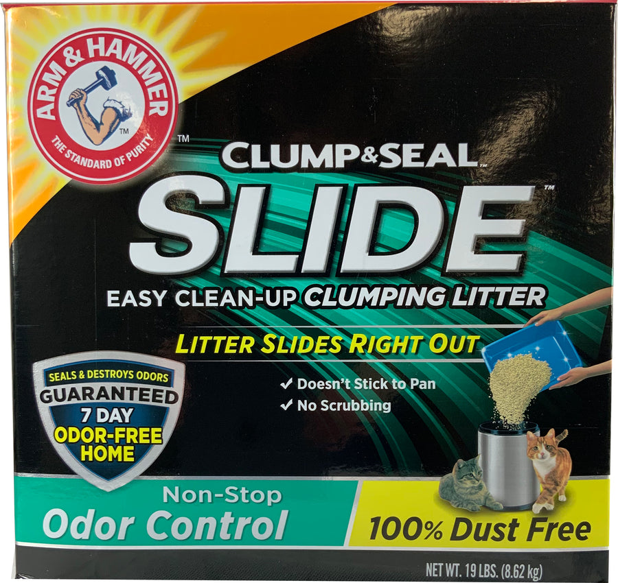 Arm & Hammer Slide Odor Control Clumping Litter, 19 lb