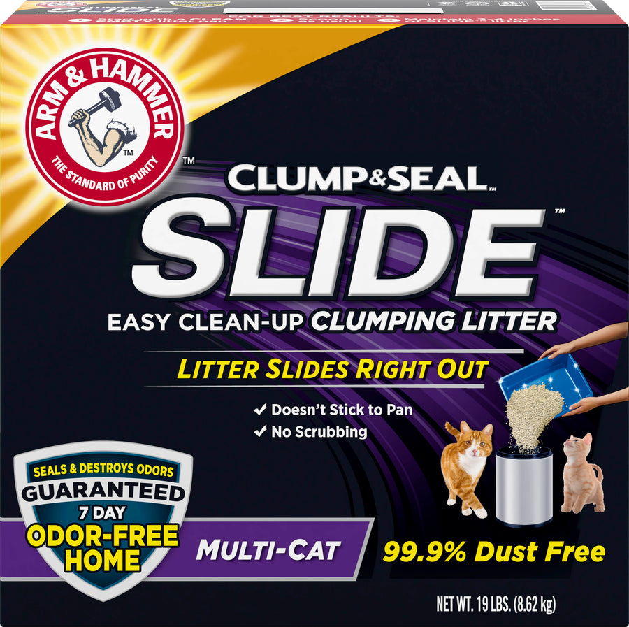 Arm & Hammer Slide Multi-Cat Clumping Litter, 19 lb