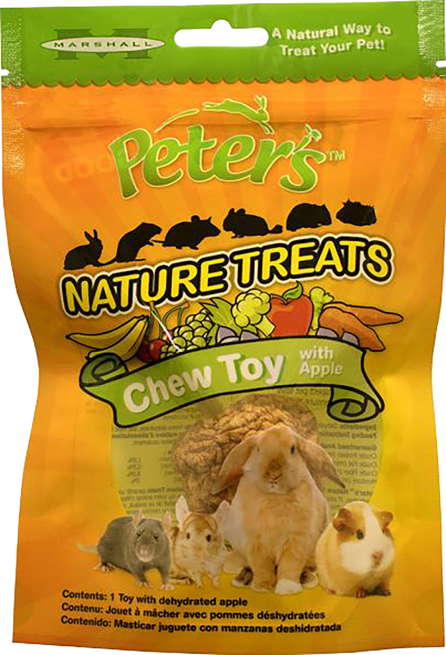 Marshall Peter's Chew Toy W/Apple, SM - Chews