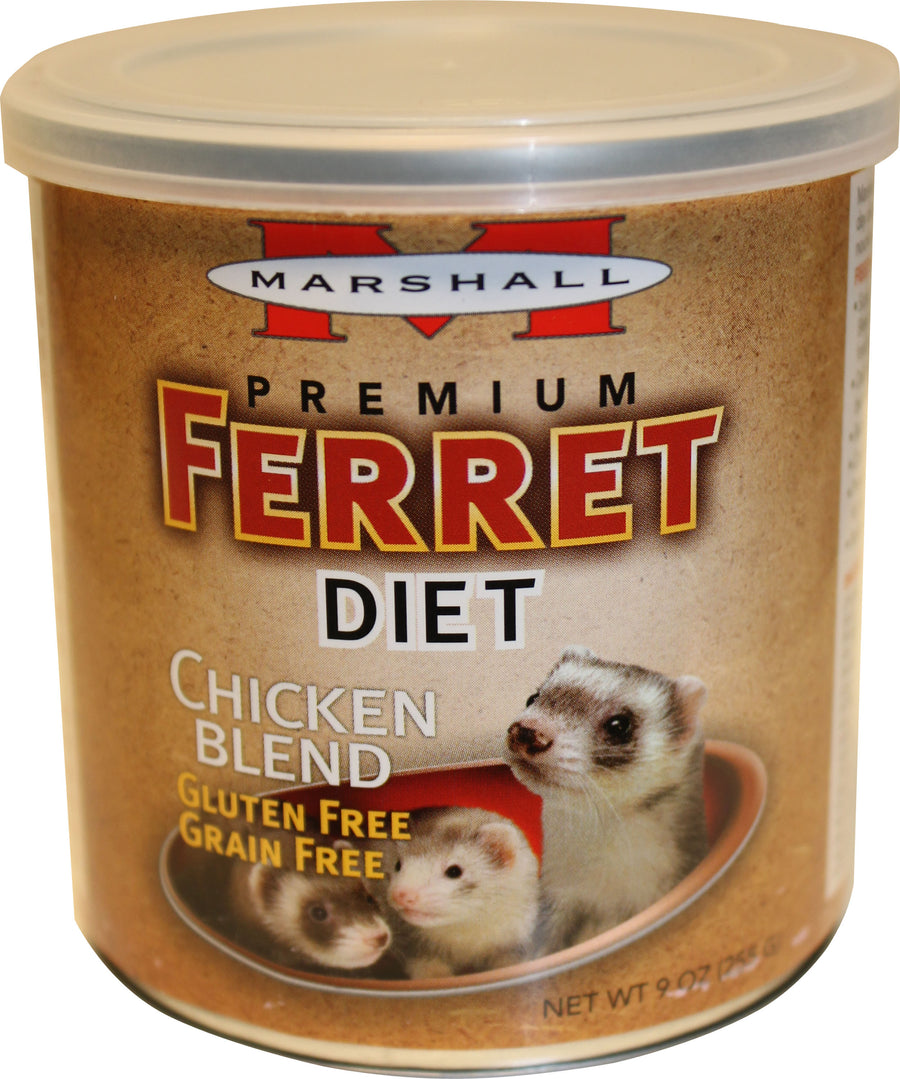 Marshall Premium Ferret Diet, Chicken, 9 oz