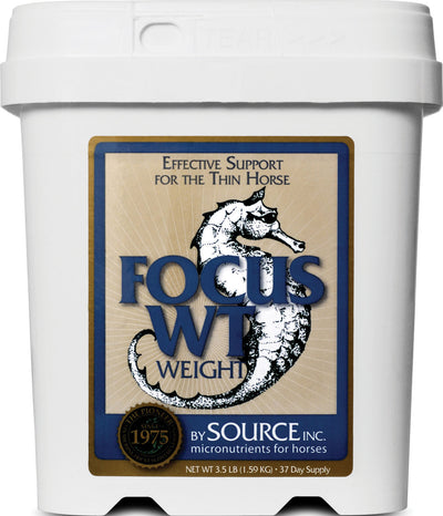 Focus Wt Weight Micronutrient for Horses, 3.5 lb - Weight Builders/Energy/Muscle