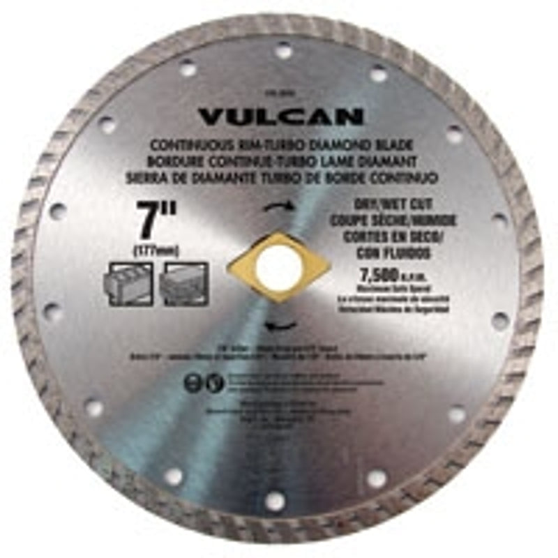 Vulcan 937501OR Continuous Turbo Diamond Blade
