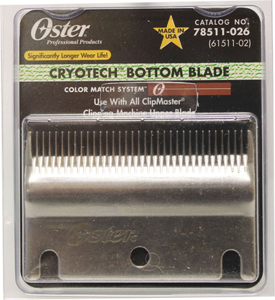 Oster Clipmaster Bottom Blade, Silver, 84au - Blades