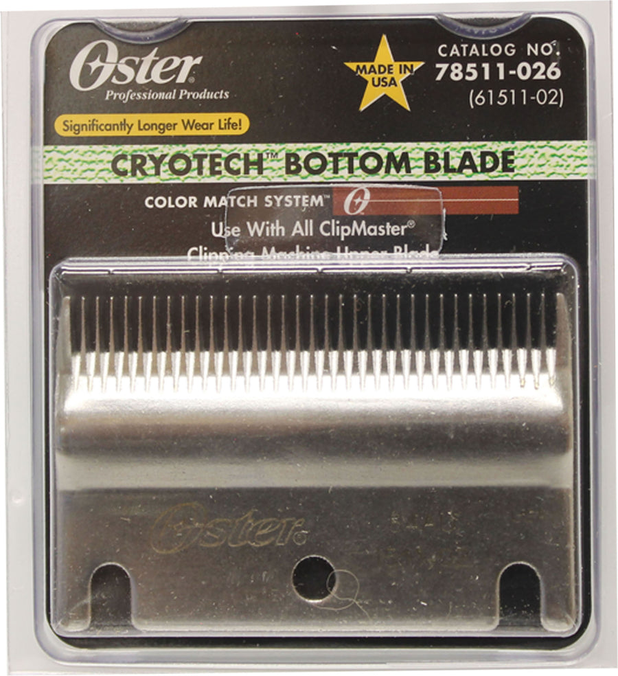 Oster Clipmaster Bottom Blade, Silver, 84au - Blades