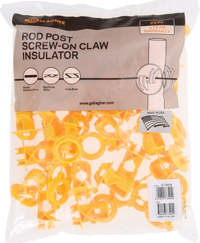 Gallagher G73404 Round Post Insulator