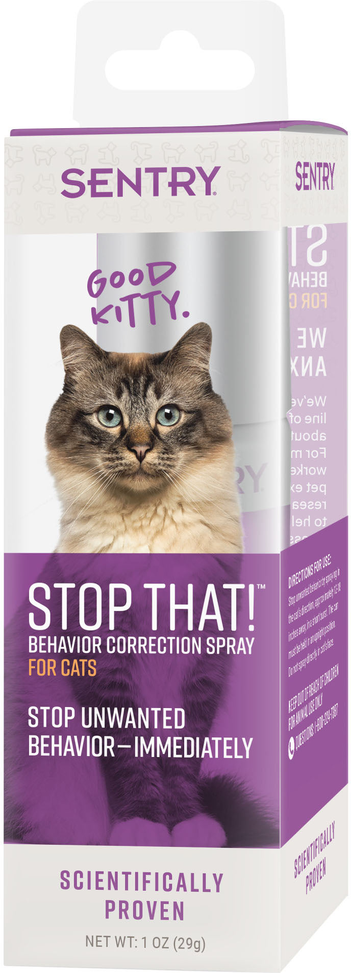 Sentry Stop That! Correction Spray for Cats, 1 oz - Anxiety Relief