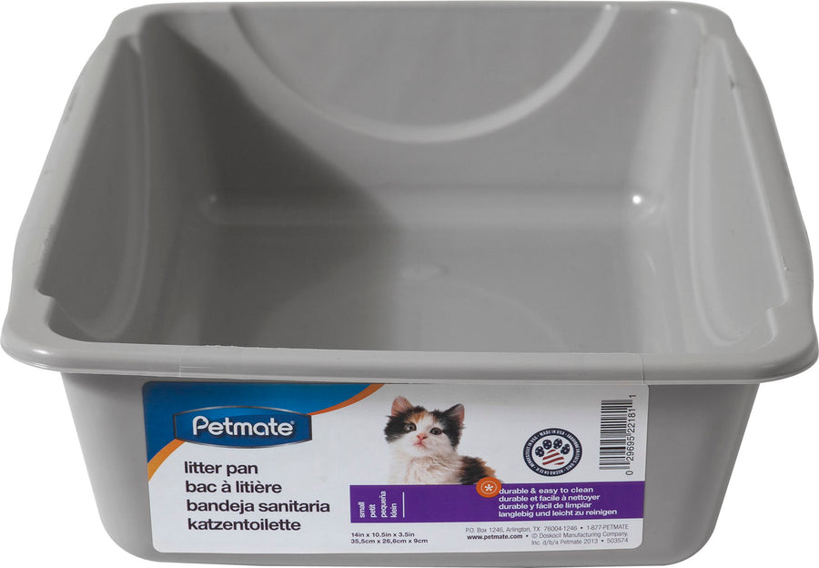 Petmate Basic Litter Pan, Assorted, SM - Pans