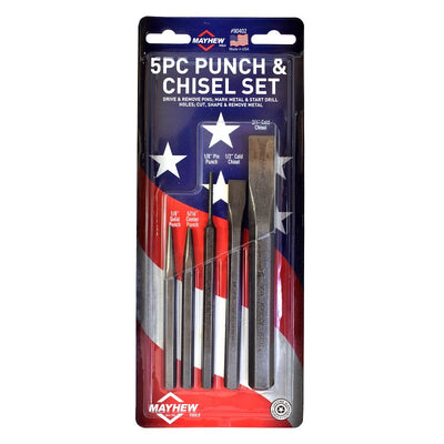 Mayhew 90402 Punch and Chisel Set