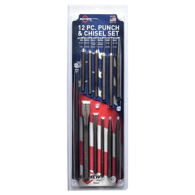 Mayhew 61040 Punch and Chisel Kit