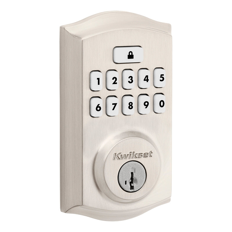 Kwikset 260 Series 9260 TRL 15 SMT RBP Electronic Smartcode Deadbolt with Tustin Lever