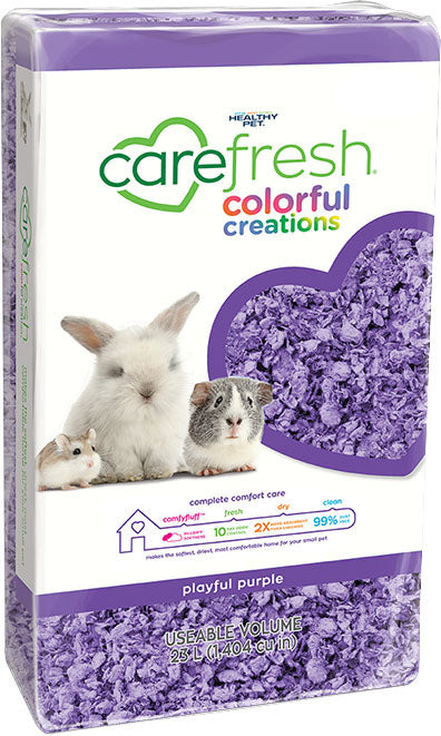 Carefresh Small Pet Bedding, Purple, 23 l - Specialty