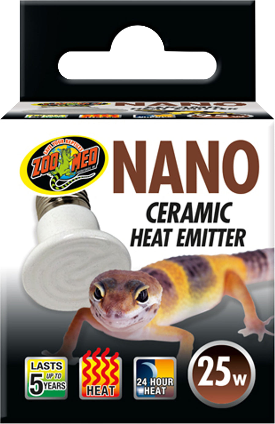 Zoo Med Nano Ceramic Heat Emitter, 25 Watt - Heat Emitters