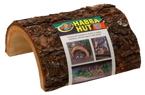 Zoo Med Habba Hut, Natural, XL - Hideaways