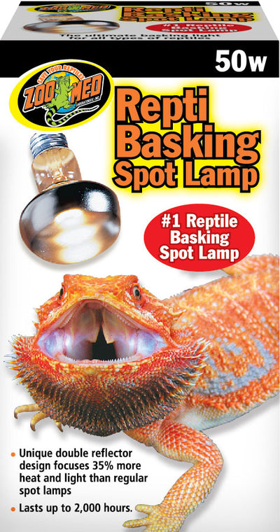 Zoo Med Repti Basking Spot Lamp, 50 Watt - Incandescent
