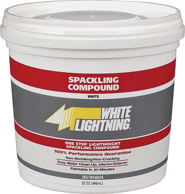 White Lightning WL60512 Lightweight Spackling