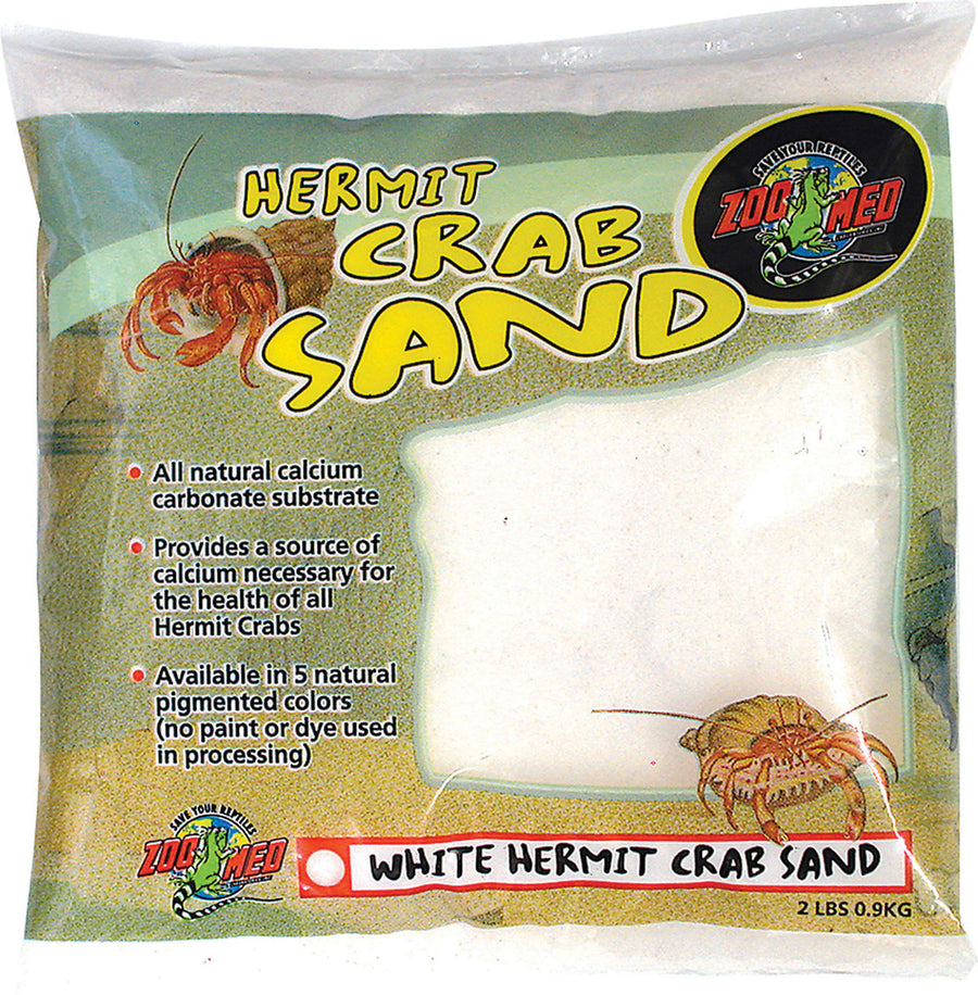 Zoo Med Hermit Crab Sand, White, 2 lb