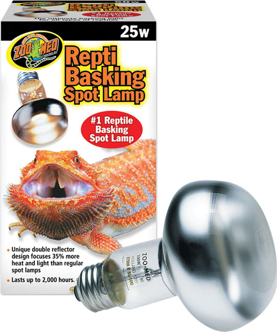 Zoo Med Repti Basking Spot Lamp, 25 Watt - Incandescent