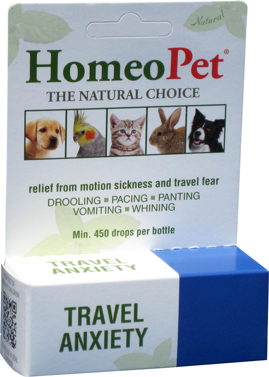 Homeopet Travel Anxiety, 15 ml - Anxiety Relief