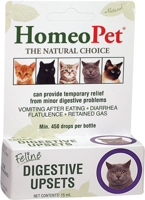 Homeopet Feline Digestive Upsets, 15 ml - Medications