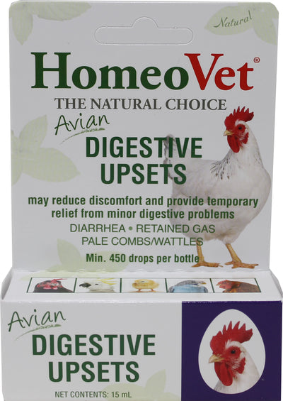 Homeovet Homeopet Avian Digestive Upsets, 15 ml - Supplements