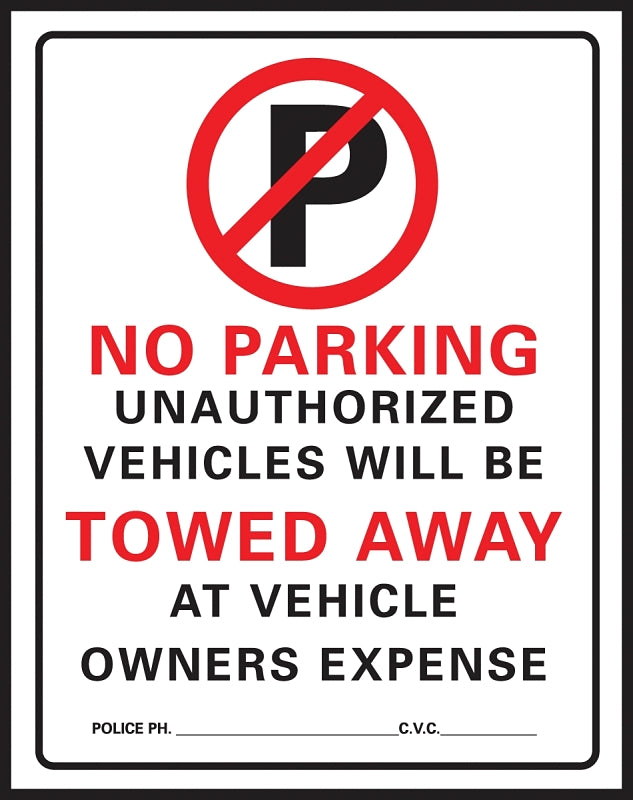 Hy-Ko 702 Parking Sign
