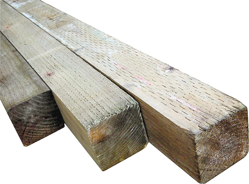 ALEXANDRIA Moulding American Wood 104X4-WS096CT Treated Wood Post