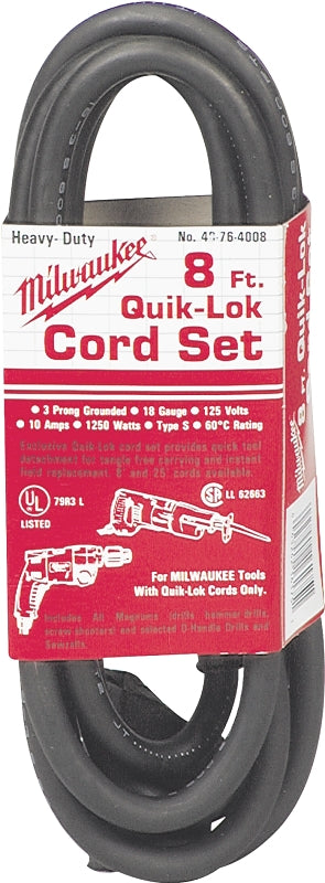 Milwaukee QUIK-LOK 48-76-4008 Extension Cord
