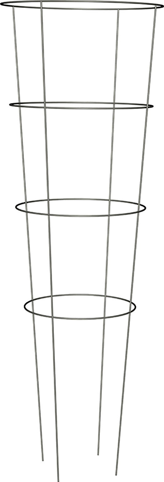 Panacea Products Galvanized Tomato Cage, Silver, 54x16 in - Tomato Supports