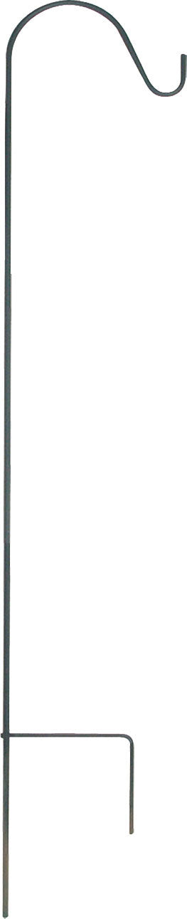 Panacea Products Single Shepherd Hook, Black, 84 in - Hooks-Shepherd